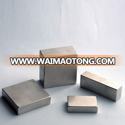 Professional Manufacturer Block Sintered NdFeB Magnet