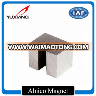 Sintered Alnico Magnets with High Operating Temperature