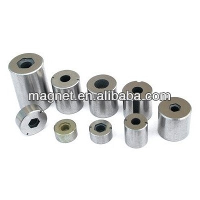 sintered round alnico magnet with holes