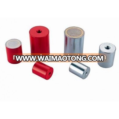 Alnico cylinder magnet with middle hole