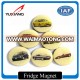 Unusual Novelty Epoxy Gifts promotional items Fridge Magnets with Epoxy Coating